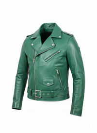 Black Classic Womens Brando Motorcycle Leather Jacket Ladies Biker Cowhide
