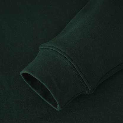 Hoodies for Men in Cotton Fleece with Ribbed Finish