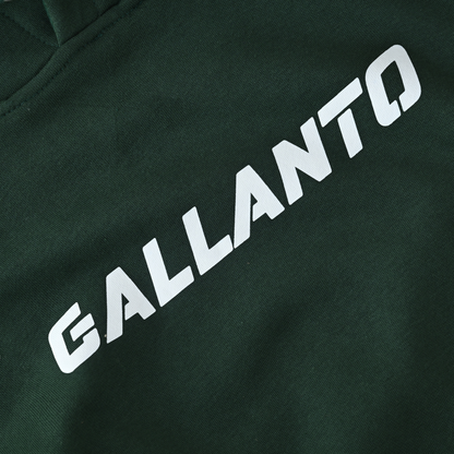 Hoodies for Men in Cotton Fleece with Ribbed Finish