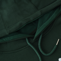 Hoodies for Men in Cotton Fleece with Ribbed Finish