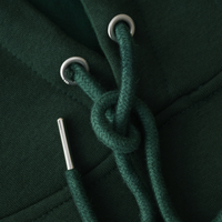 Hoodies for Men in Cotton Fleece with Ribbed Finish