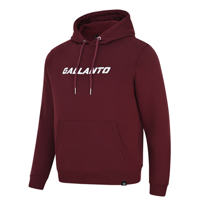 Hoodies for Men in Cotton Fleece with Ribbed Finish