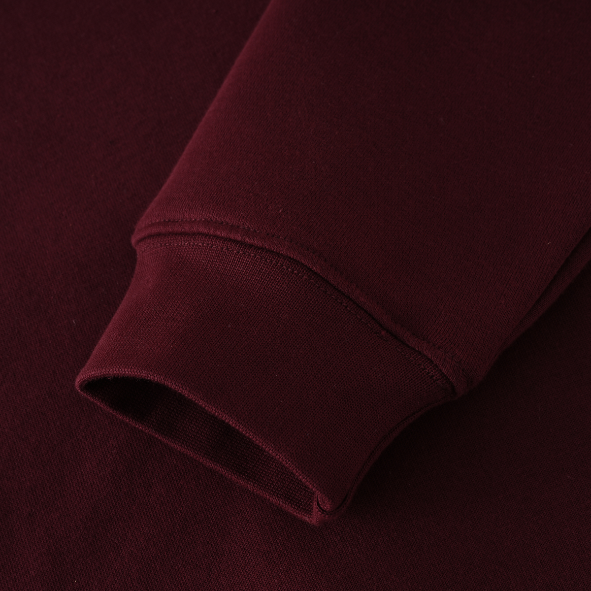 hoodies for men in cotton fleece with ribbed finish