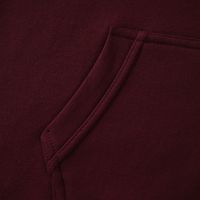 Hoodies for Men in Cotton Fleece with Ribbed Finish