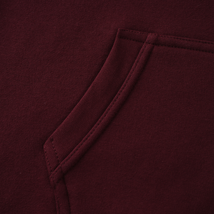 Hoodies for Men in Cotton Fleece with Ribbed Finish