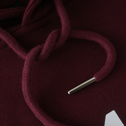 Hoodies for Men in Cotton Fleece with Ribbed Finish