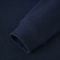 Hoodies for Men in Cotton Fleece with Ribbed Finish
