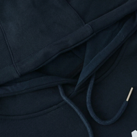 Hoodies for Men in Cotton Fleece with Ribbed Finish