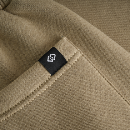 Hoodies for Men in Cotton Fleece with Ribbed Finish
