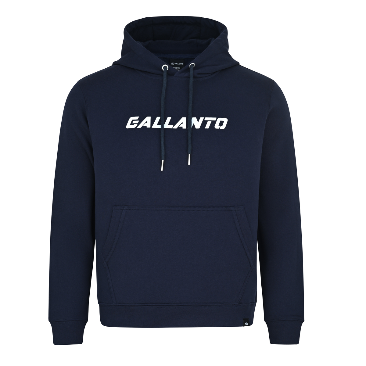 hoodies for men in cotton fleece with ribbed finish