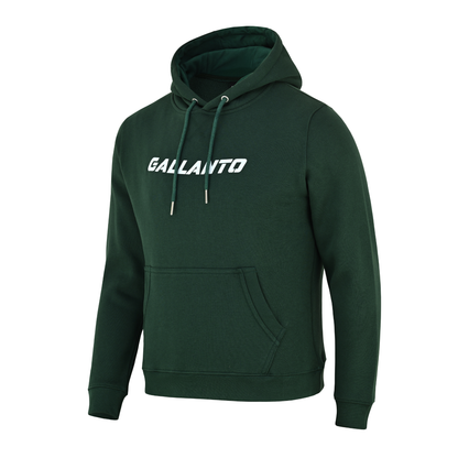 Hoodies for Men in Cotton Fleece with Ribbed Finish