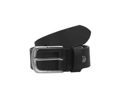 Leather Belts for Men Plain Genuine Leather Belt Black & Brown
