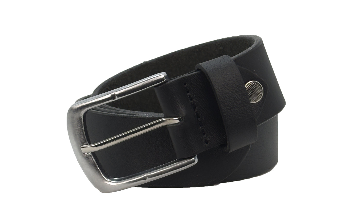 leather belts for men plain genuine leather belt black & brown