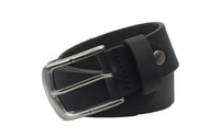 Leather Belts for Men Plain Genuine Leather Belt Black & Brown