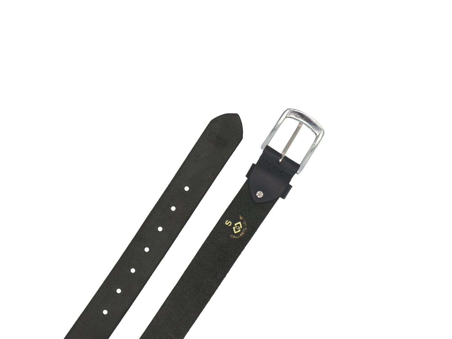 leather belts for men plain genuine leather belt black & brown