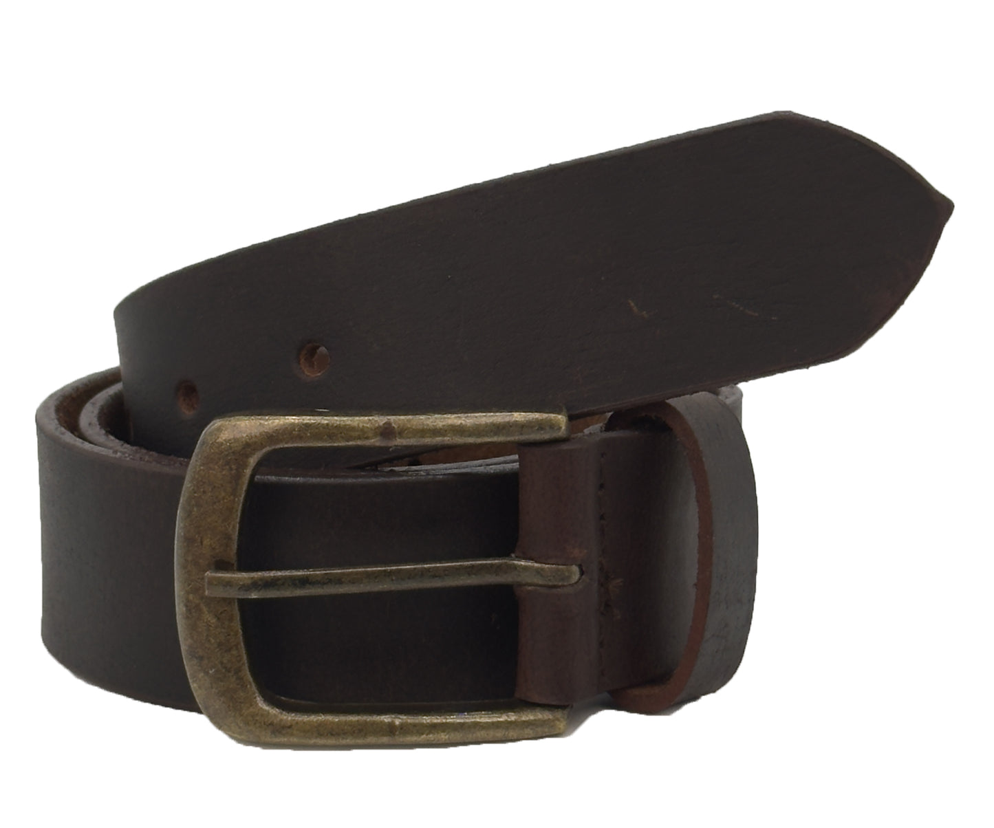 leather belts for men plain genuine leather belt black & brown