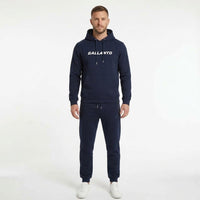 Hoodies for Men in Cotton Fleece with Ribbed Finish