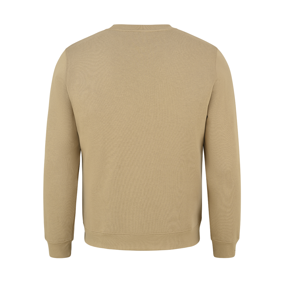 mens sweatshirts in organic cotton with embroided logo crew neck