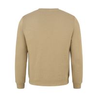 Mens Sweatshirts in Organic Cotton with Embroided Logo Crew Neck