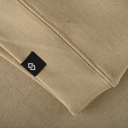 Mens Sweatshirts in Organic Cotton with Embroided Logo Crew Neck