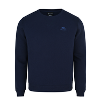 Mens Sweatshirts in Organic Cotton with Embroided Logo Crew Neck
