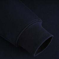 Mens Sweatshirts in Organic Cotton with Embroided Logo Crew Neck