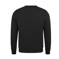 Mens Sweatshirts in Organic Cotton with Embroided Logo Crew Neck