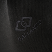 Mens Sweatshirts in Organic Cotton with Embroided Logo Crew Neck