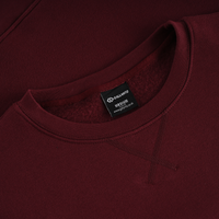 Mens Sweatshirts in Organic Cotton with Embroided Logo Crew Neck