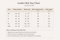 Western Concho Genuine Leather Belts Laced Biker Style