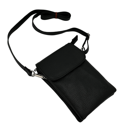 Cross Body Bag Genuine Leather Mini Unisex Shoulder Bag