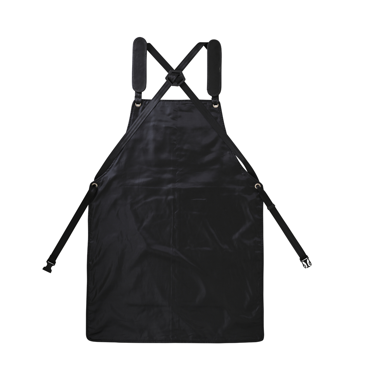 Leather BBQ Apron with Multi Pockets for Chefs and Grilling