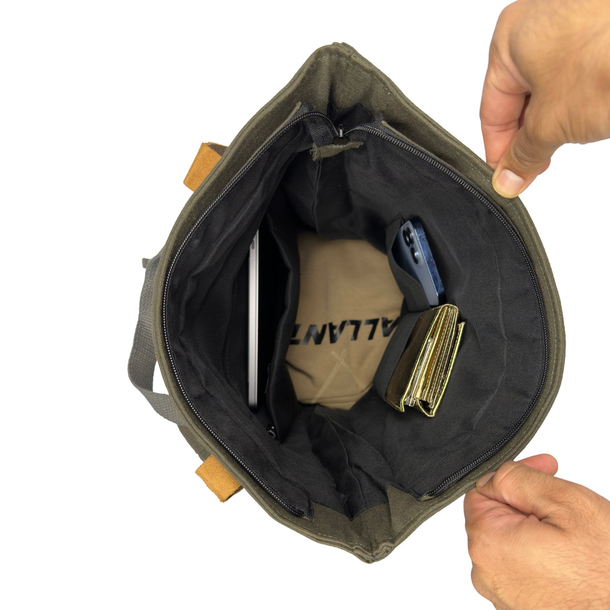 Canvas Backpack Mens for Travel, Work and Everyday Use