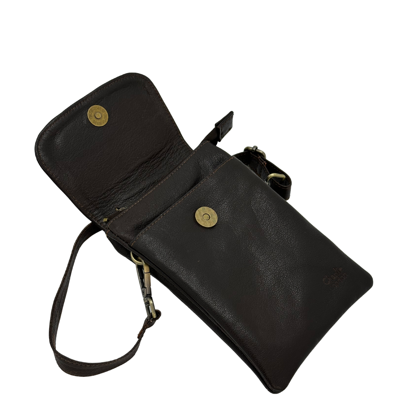 cross body bag genuine leather mini unisex shoulder bag