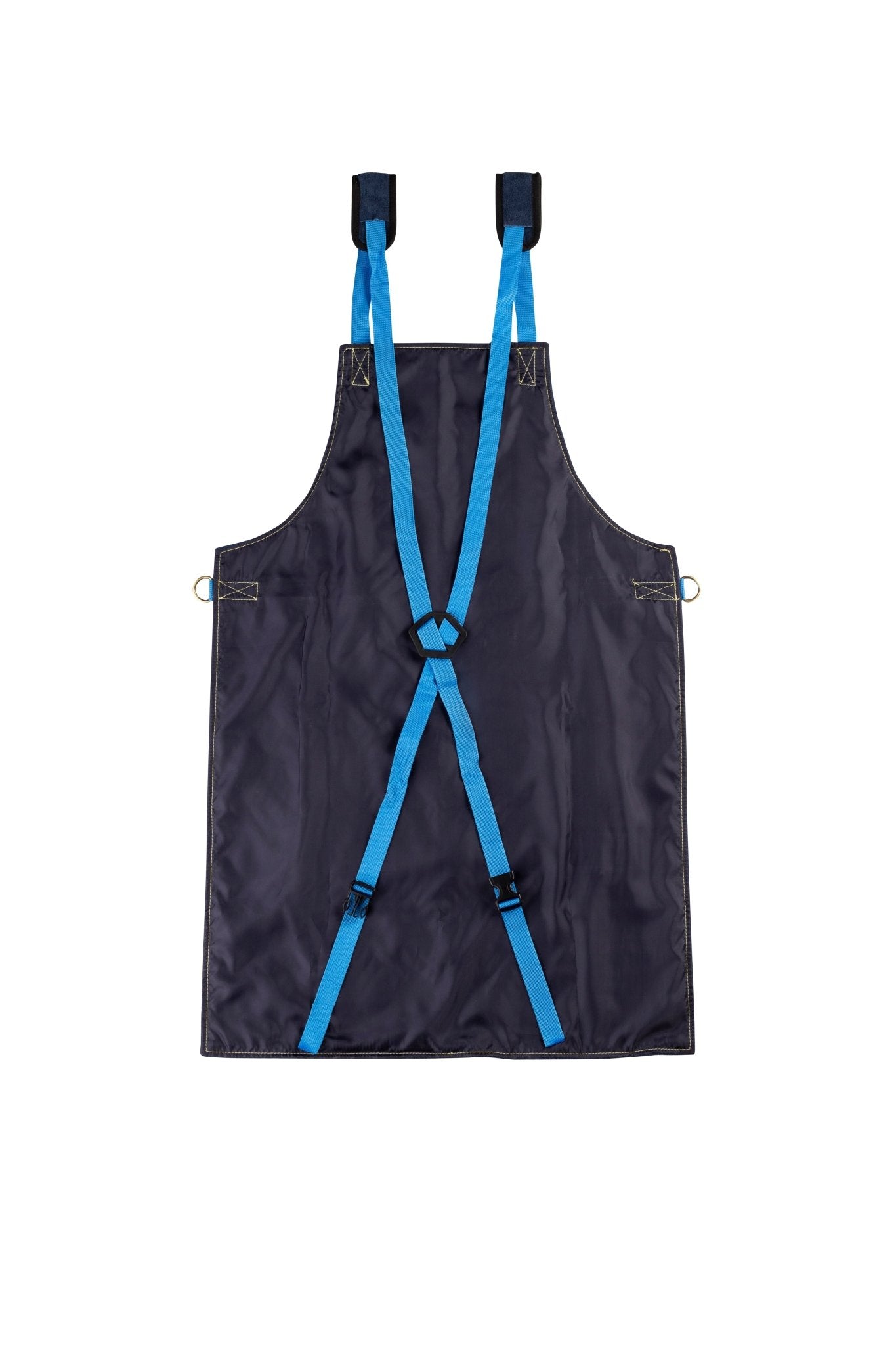 cowhide leather tool apron – heavy - duty, heat - resistant, 6 pockets - 