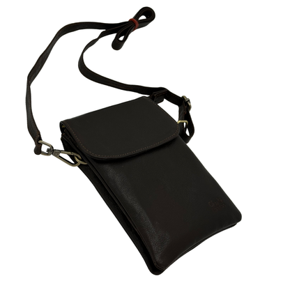 Cross Body Bag Genuine Leather Mini Unisex Shoulder Bag
