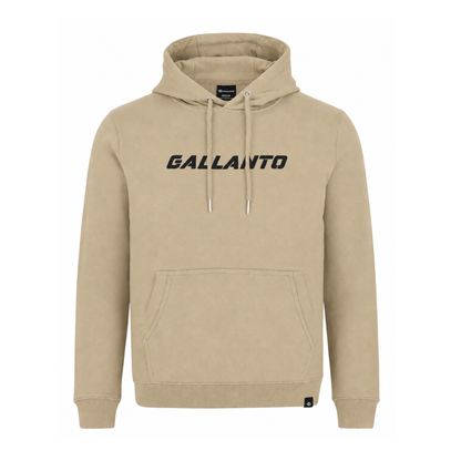 Hoodies for Men in Cotton Fleece with Ribbed Finish