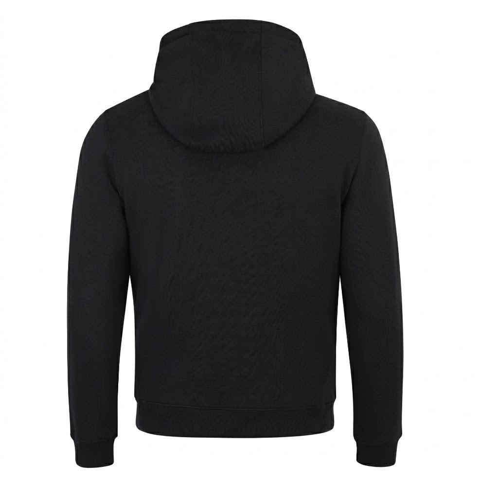 Hoodies for Men in Cotton Fleece with Ribbed Finish