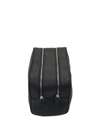 Men’s Leather Wash Bag for Organised Travel Essentials
