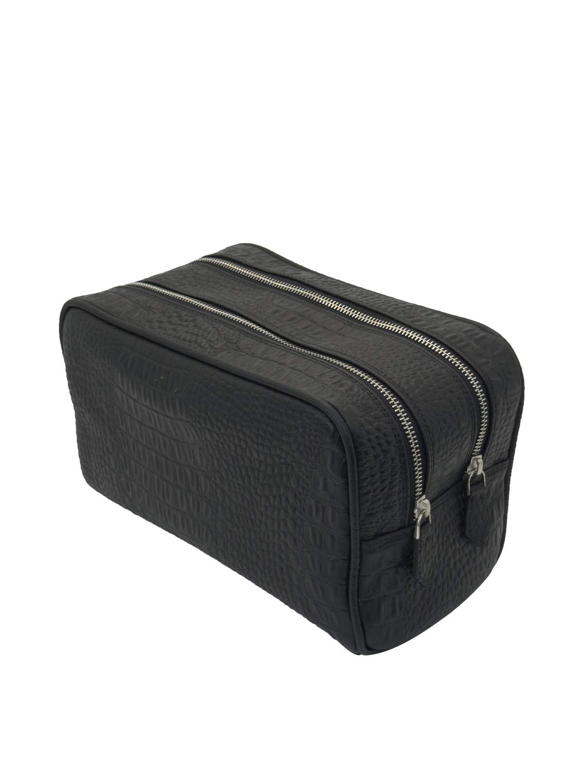 Men’s Leather Wash Bag for Organised Travel Essentials