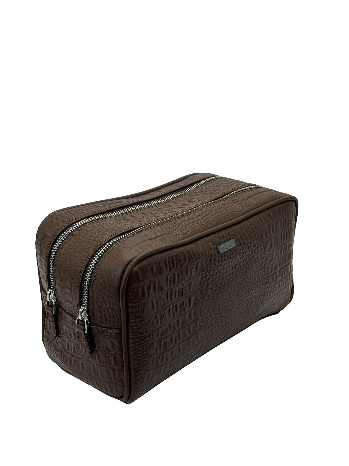 Men’s Leather Wash Bag for Organised Travel Essentials