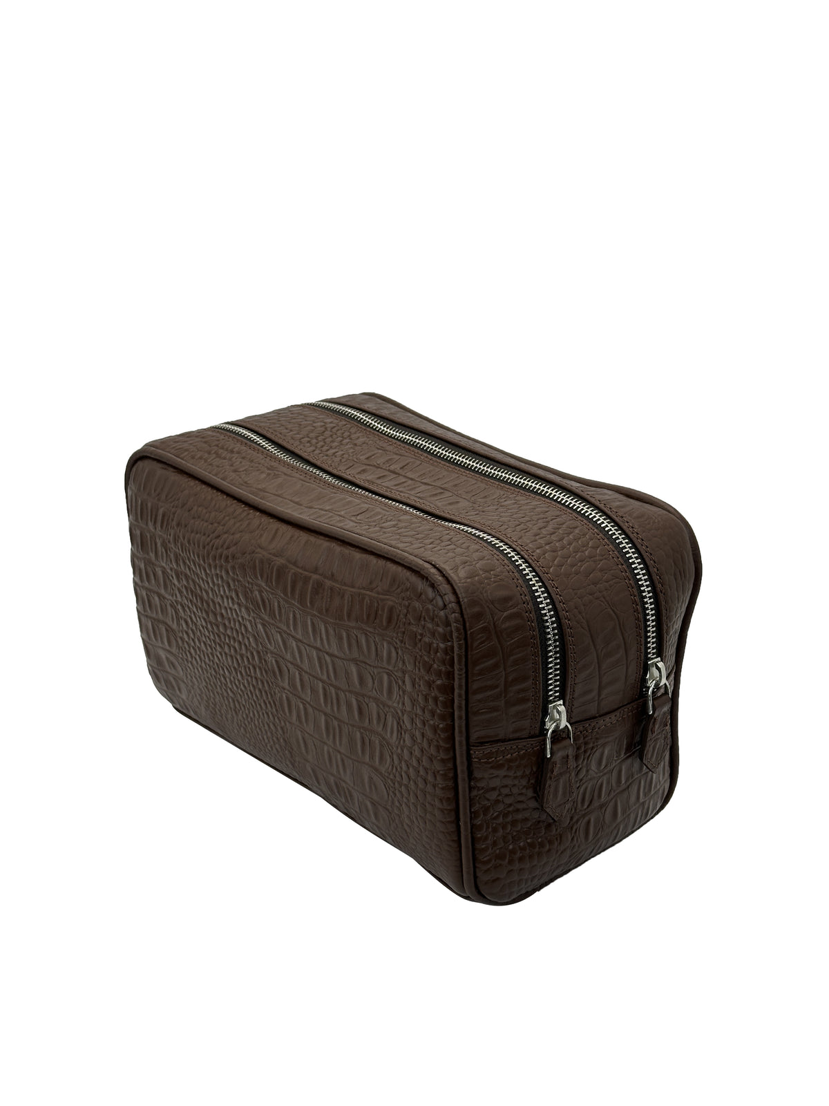 Men’s Leather Wash Bag for Organised Travel Essentials