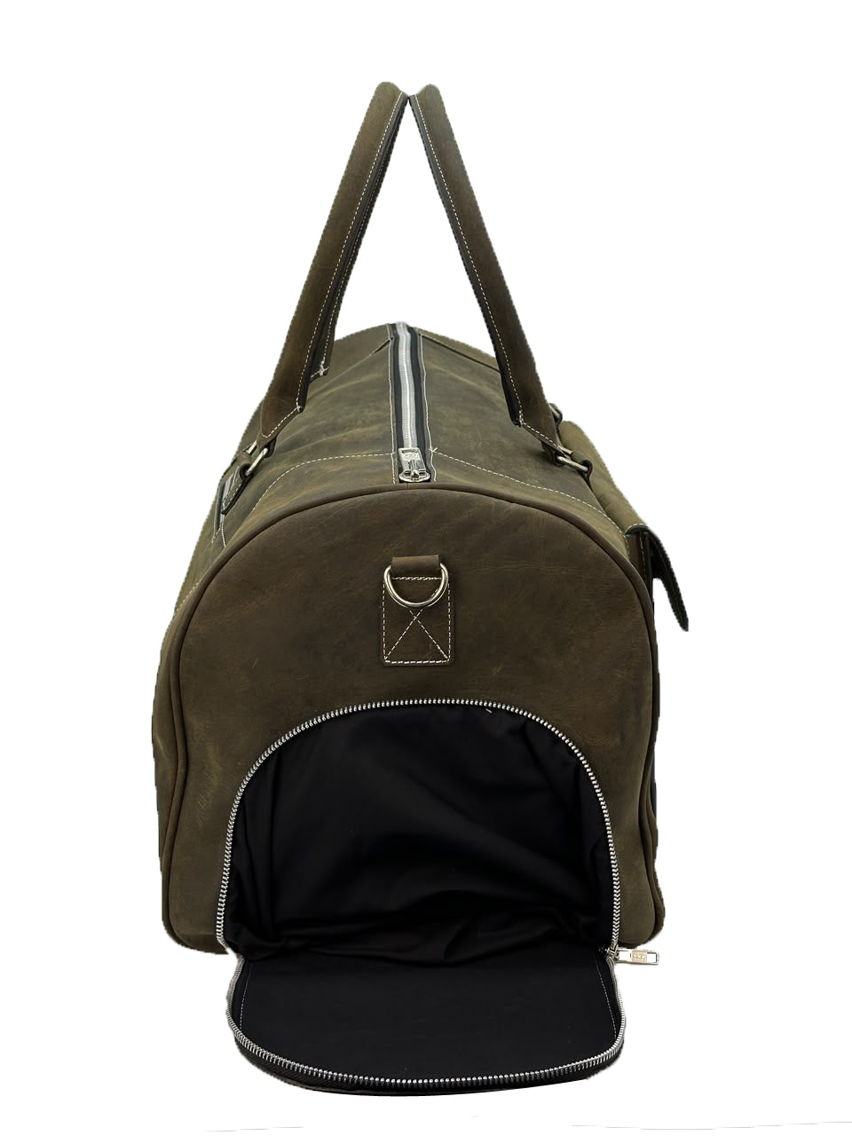 mens duffle bag – premium crazy horse leather travel & weekender bag