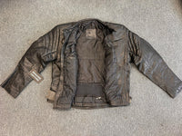 Limo Padded Biker Police Leather Armoured Jacket 46 - 