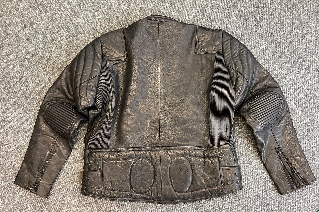 Limo Padded Biker Police Leather Armoured Jacket 46 - 