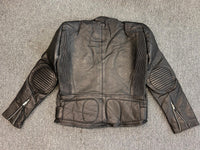 Limo Padded Biker Police Leather Armoured Jacket Small - 