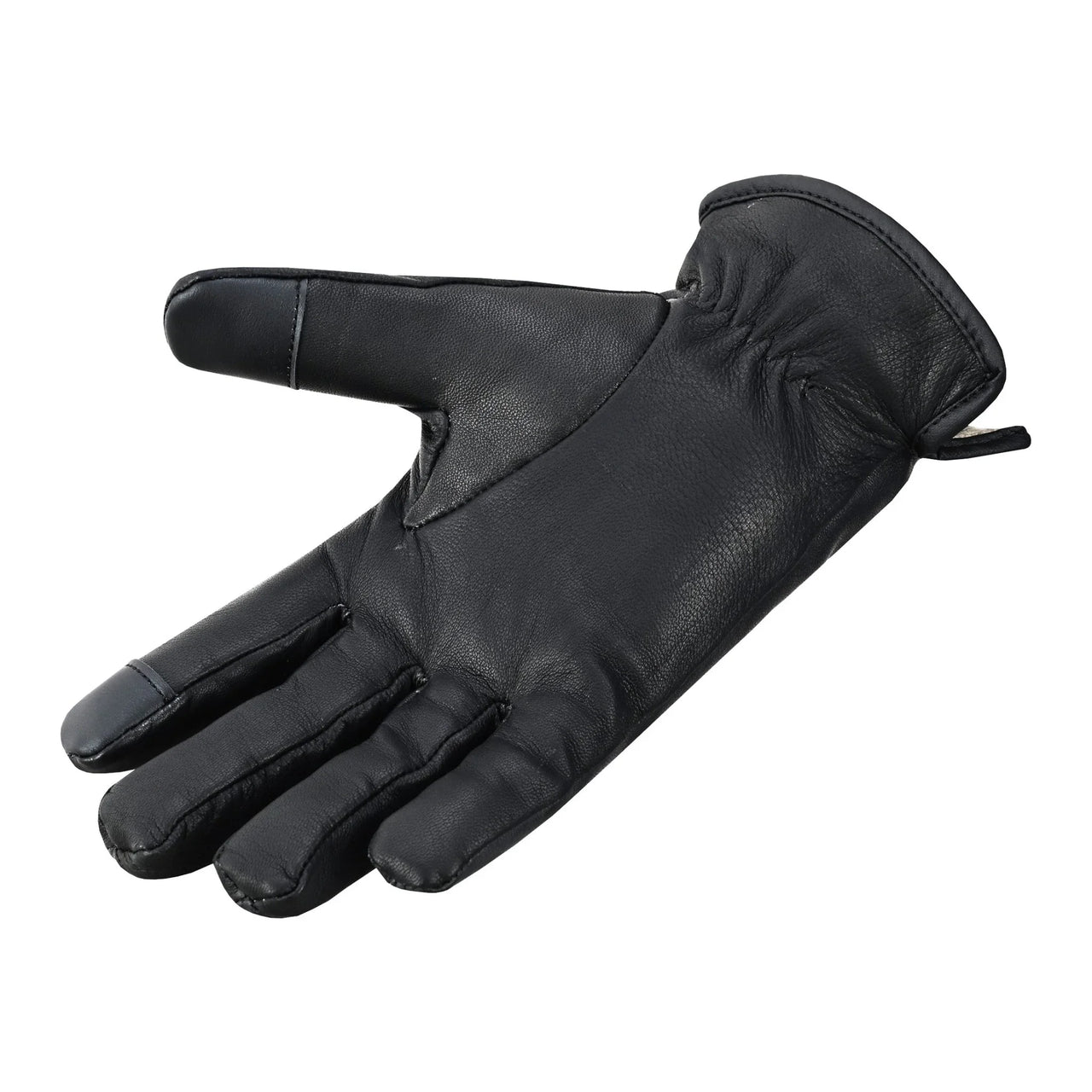 Simons Shearling Lined Leather Gloves Luxury Mens Leather Gloves