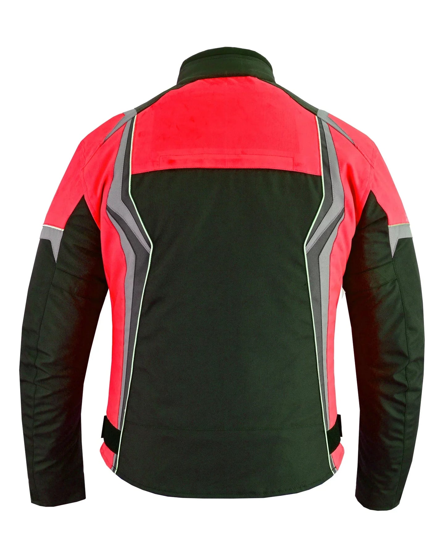 mens motorbike waterproof cordura textile jacket motorcycle ce armours - 