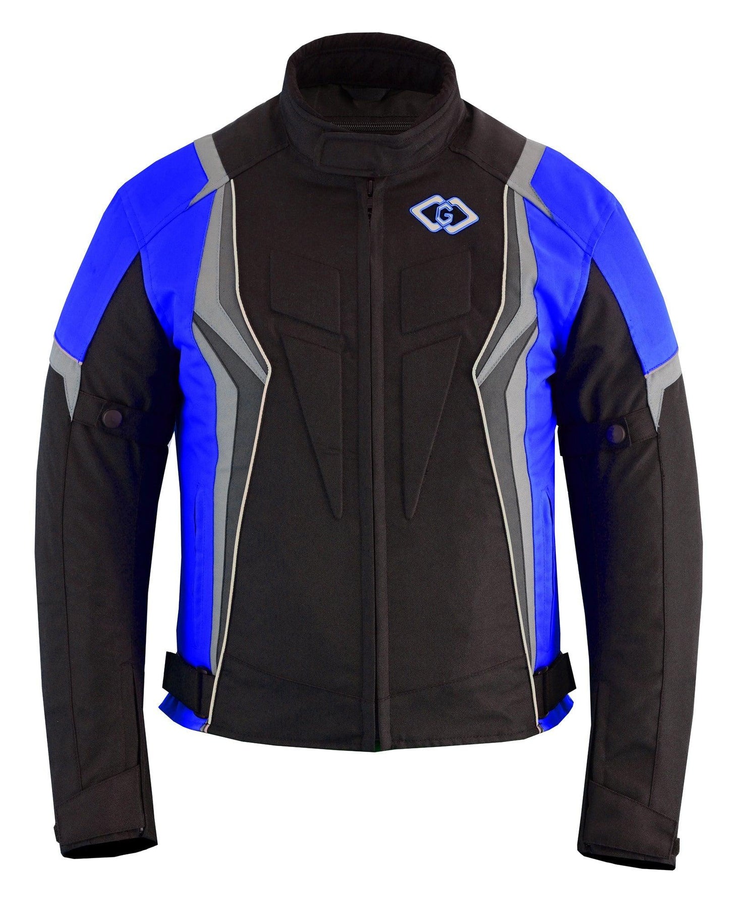 mens motorbike waterproof cordura textile jacket motorcycle ce armours - 