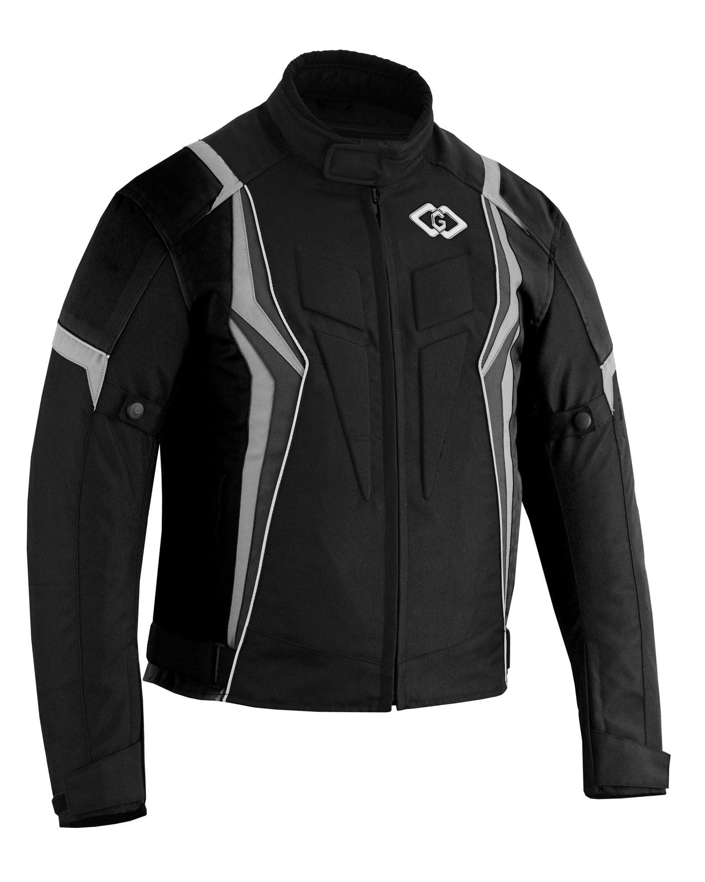 mens motorbike waterproof cordura textile jacket motorcycle ce armours - 